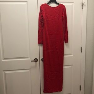 RUBIN SINGER RED FULL LENGTH GOWN